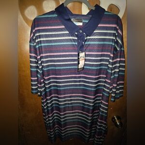 New Men's Big & Tall 3XL PGA Tour Pro Series Stretch Wicking Golf Polo Shirt